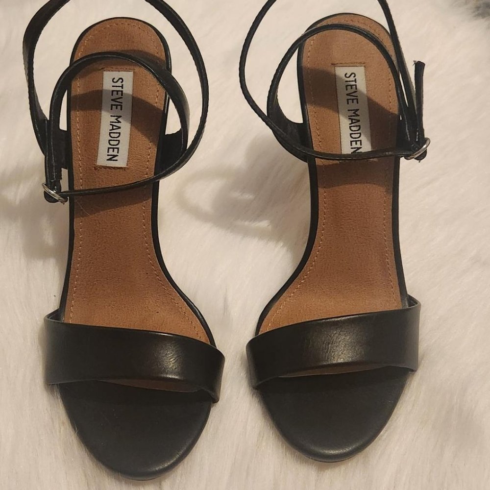 Steve Madden sky-high stiletto heel sandal